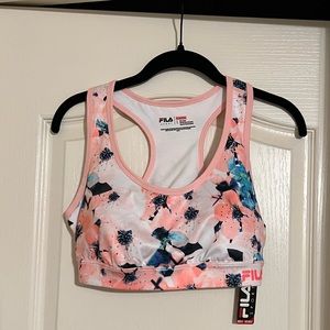 Fila running bra size large